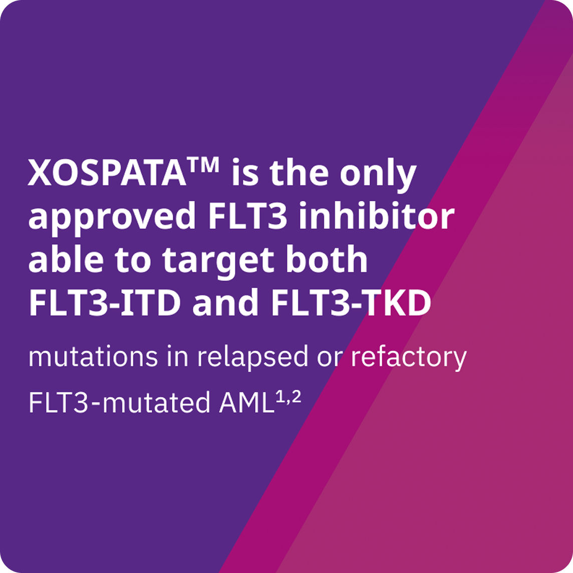 XOSPATA FLT3