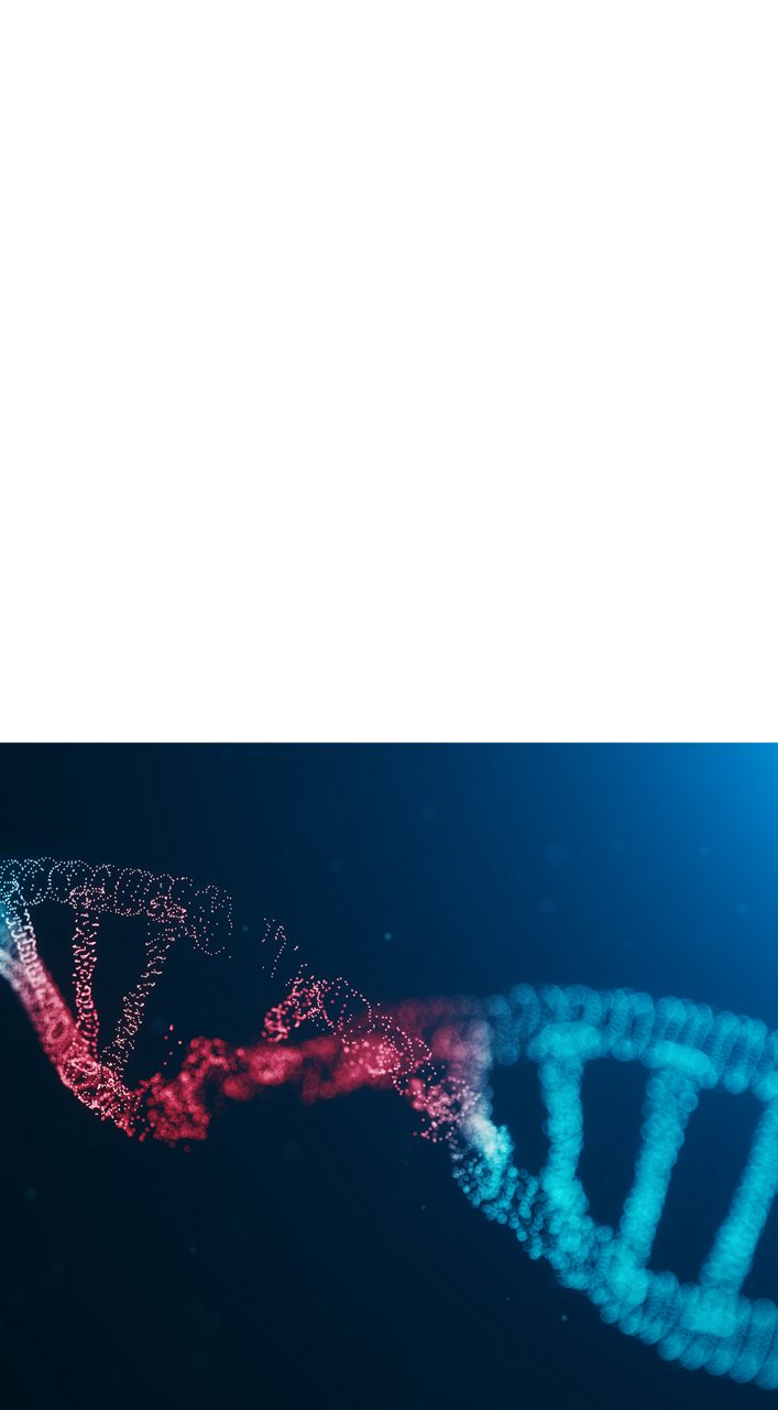A red cell model illustrates Astellas’ focus on developing genetic medicines.