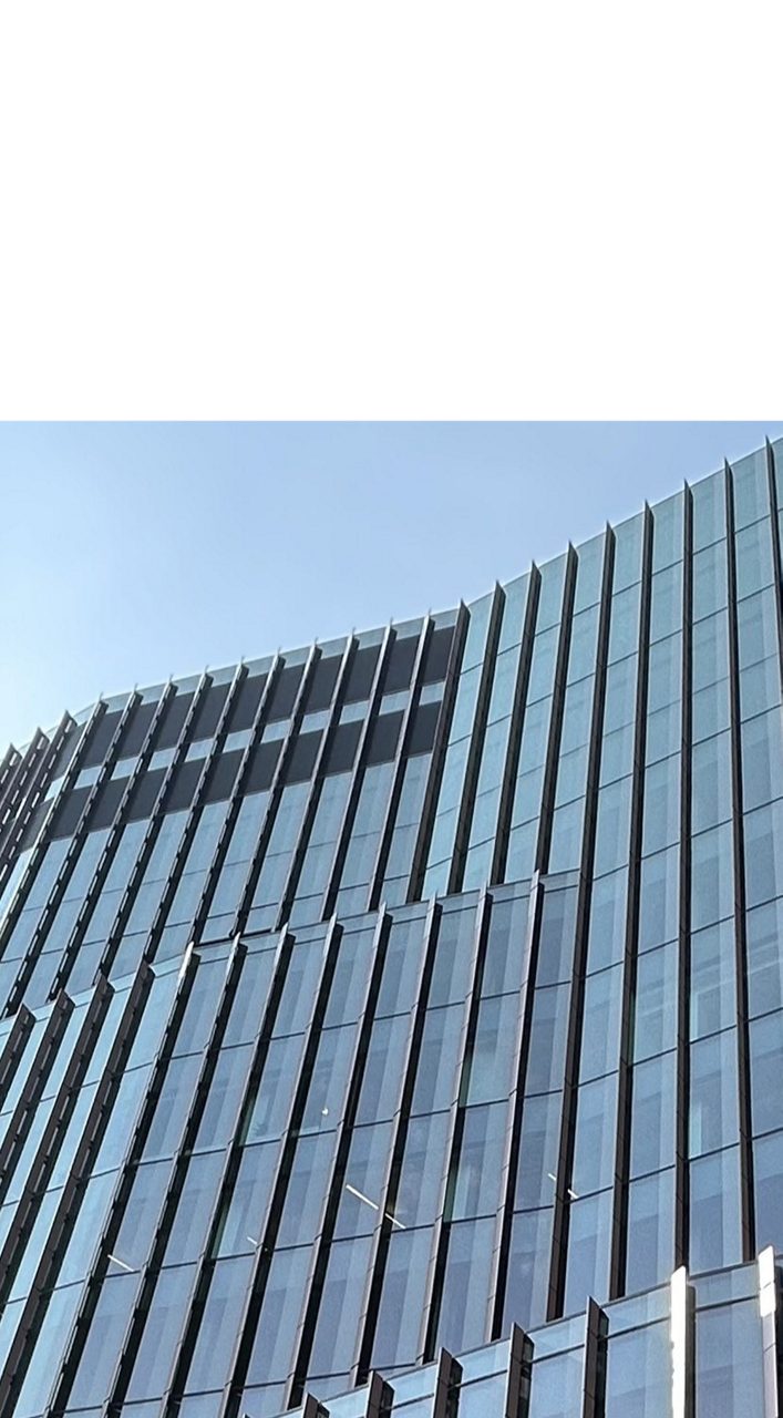 Office exterior housing Astellas’ SakuLab Cambridge incubator space in Cambridge.