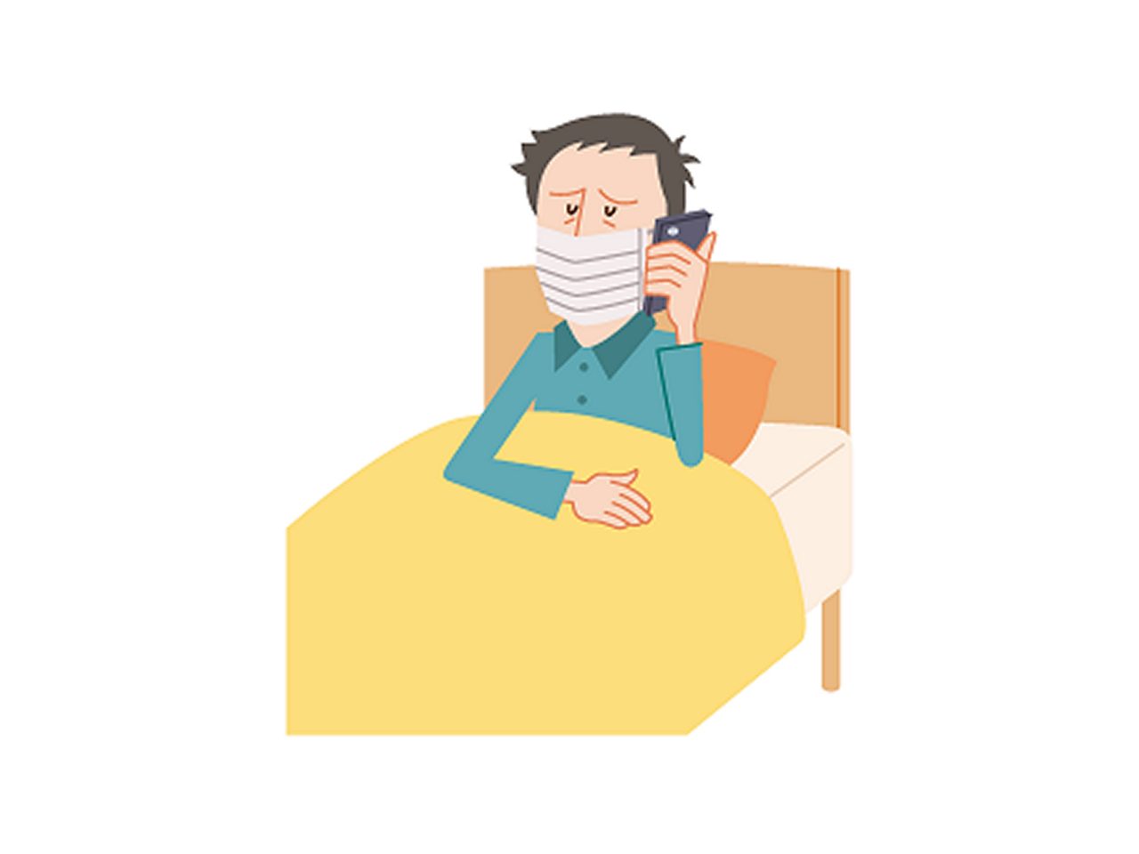 体調不良などで食事をとれない状態が続いている、感染症を起こしている
