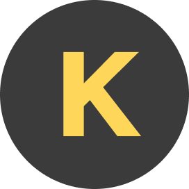 Ikon för bokstaven K
