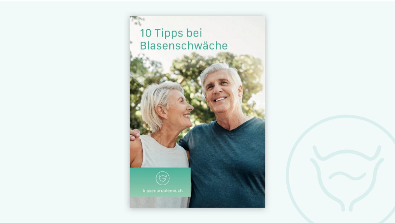 Broschüre «10 Tipps bei Blasenschwäche»