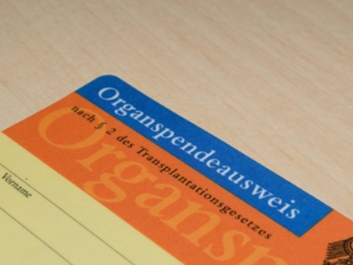 Organspendeausweis
