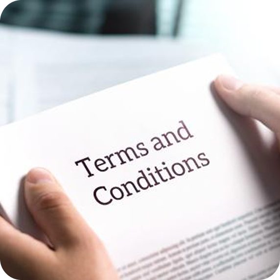 Astellas Terms and Conditions paperwork