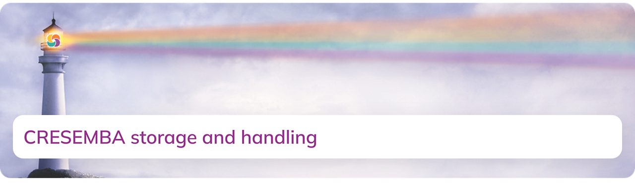 CRESEMBA storage and handling