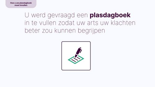 Instructievideo plasdagboek