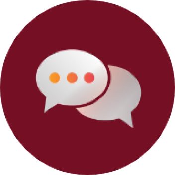 Open and honest conversations icon