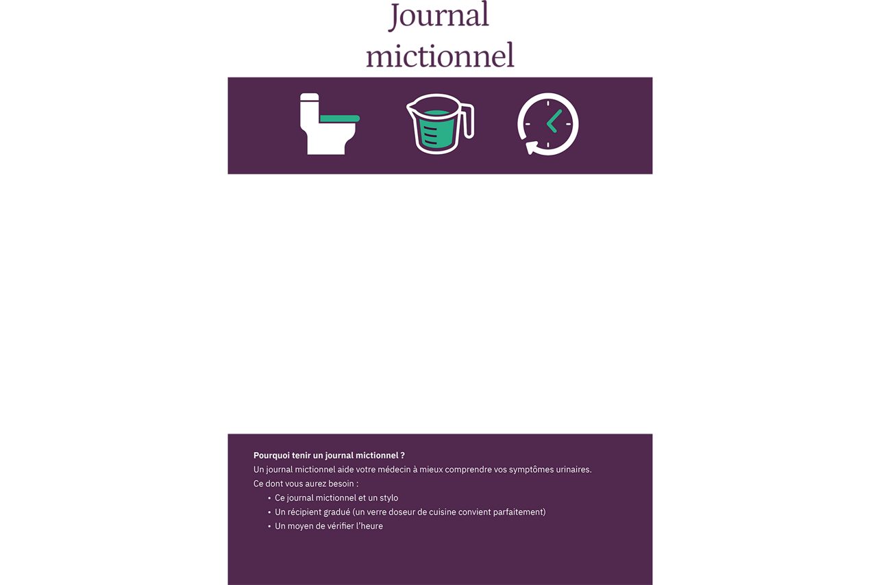 Journal mictionnel