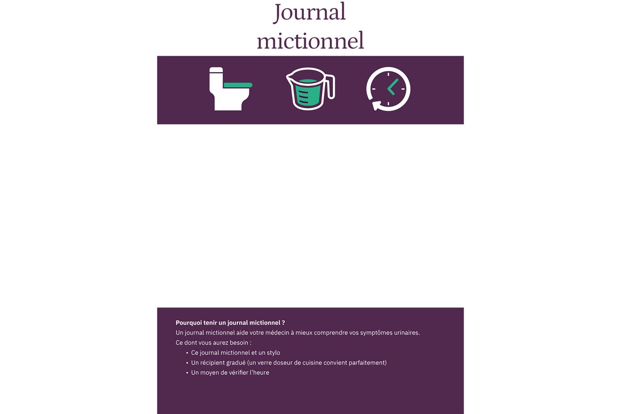 Journal mictionnel