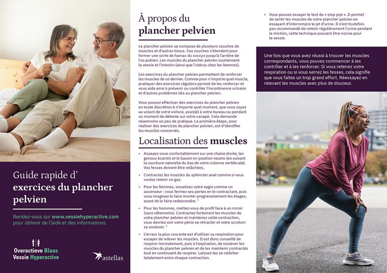 Exercices pour le plancher pelvien