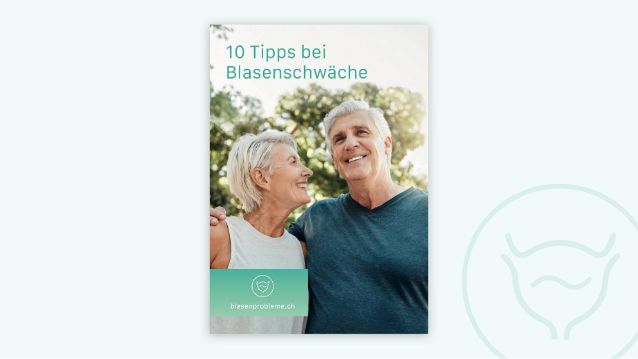 Broschüre «10 Tipps bei Blasenschwäche»