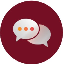 Text bubbles icon