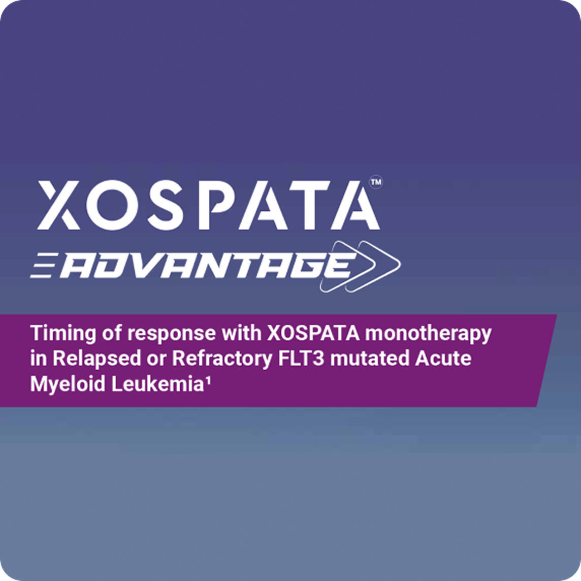 XOSPATA FLT3