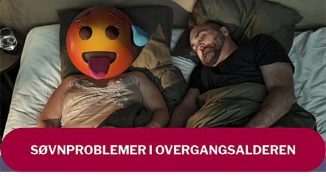 Søvnproblemer i overgangsalderen