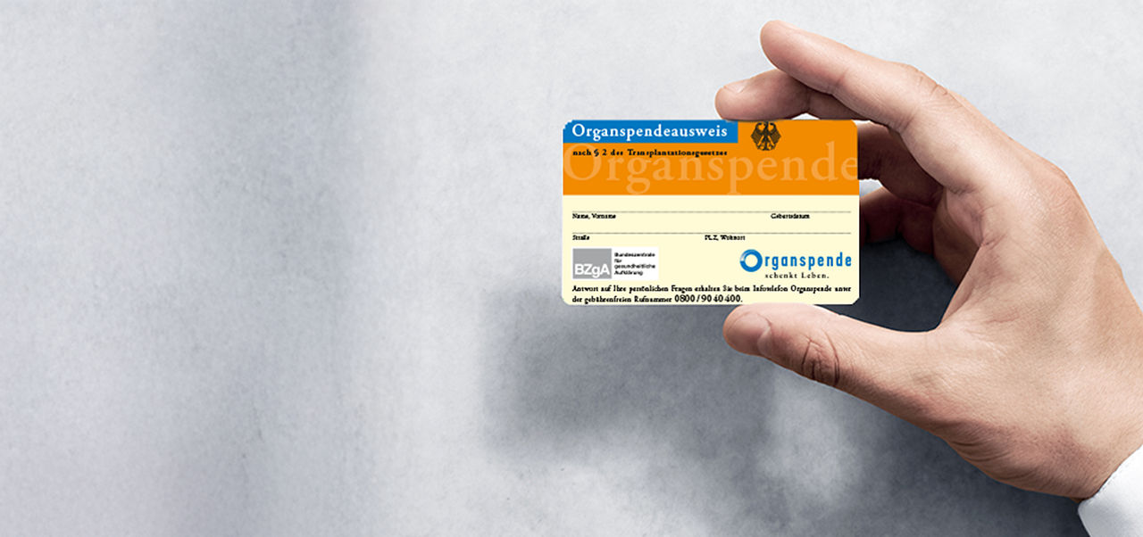 ORGANSPENDE IN DEUTSCHLAND