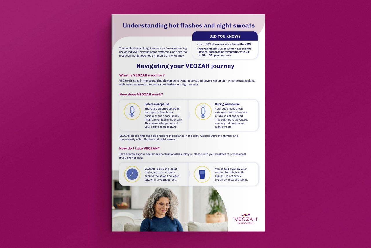 Tear pad leaflet