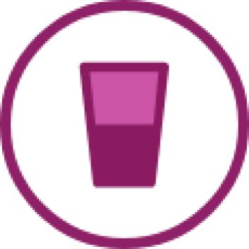 Icono de un vaso