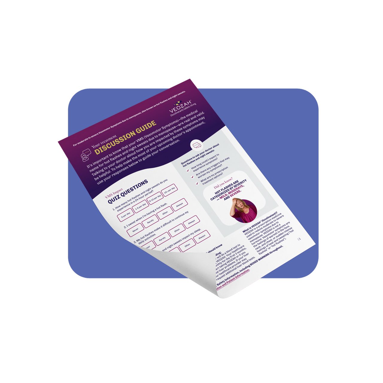 Doctor discussion guide