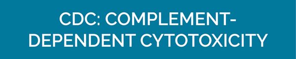 CDC: COMPLEMENT- DEPENDENT CYTOTOXICITY
