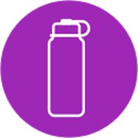 Water bottle icon