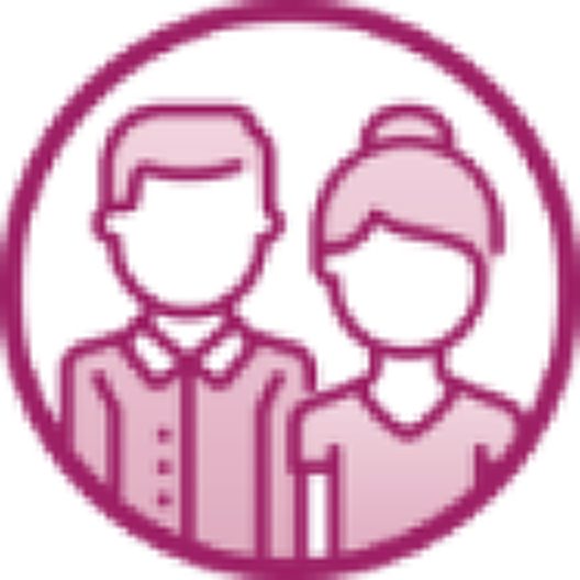 Man and woman icon.