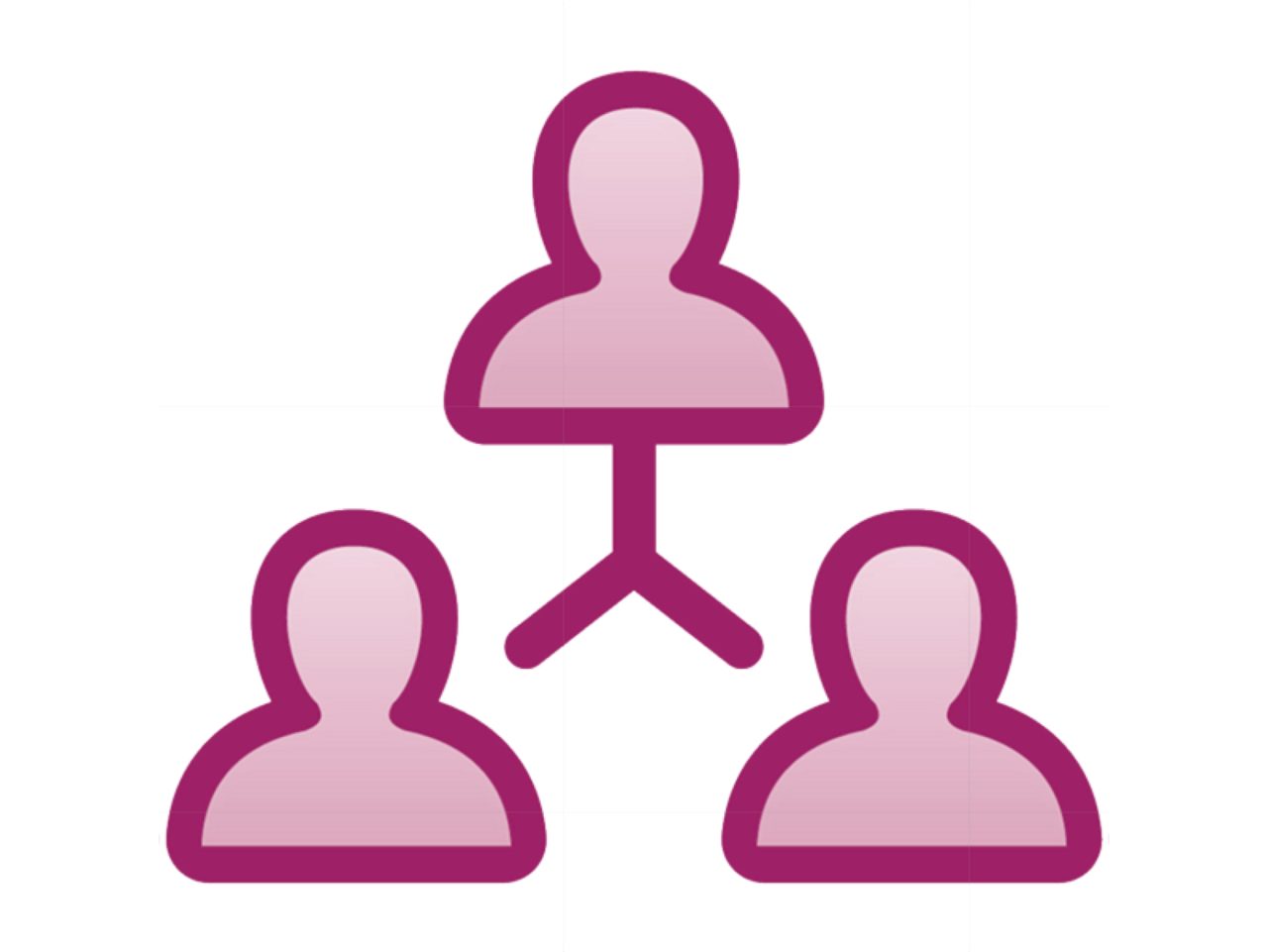 Case manager helping patients icon.