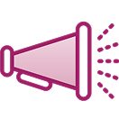 Megaphone icon.