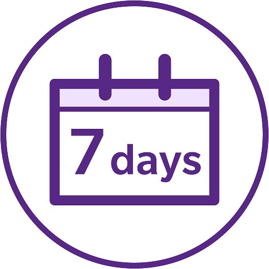 7 days.